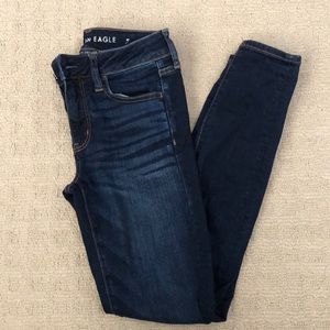 American eagle dark wash jeans